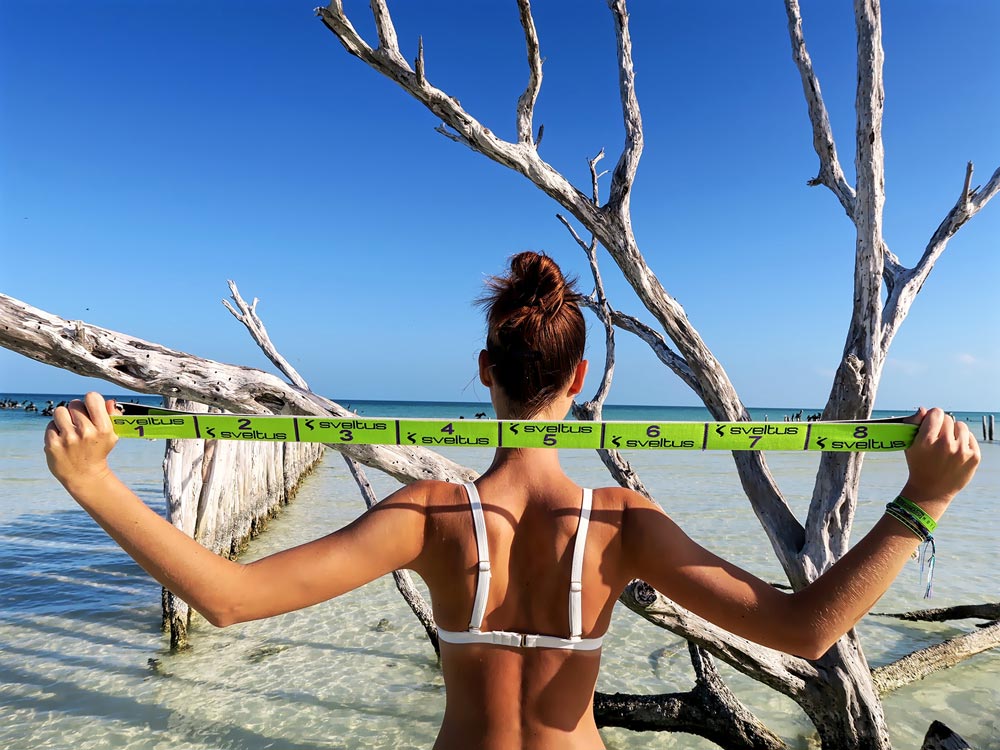 Elastiband, bande d'exercices élastique vendue chez CapRol Elastiband, bande d'exercices élastique vendue chez CapRol