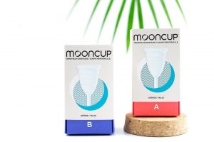Mooncup l'original, coupe menstruelle vendue chez CapRol